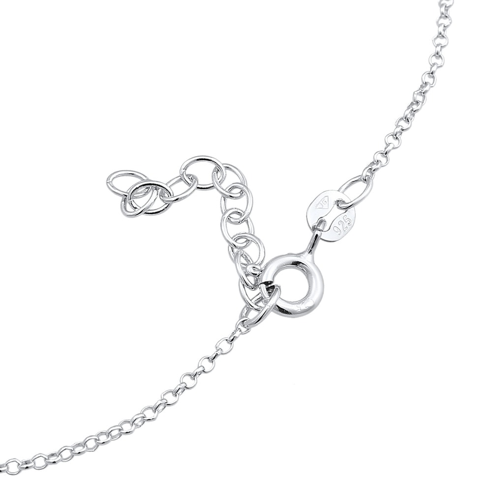 Elli Elli Bracelet de Cheville Femmes bracelet de cheville trèfle pendentif chance en  Bijoux