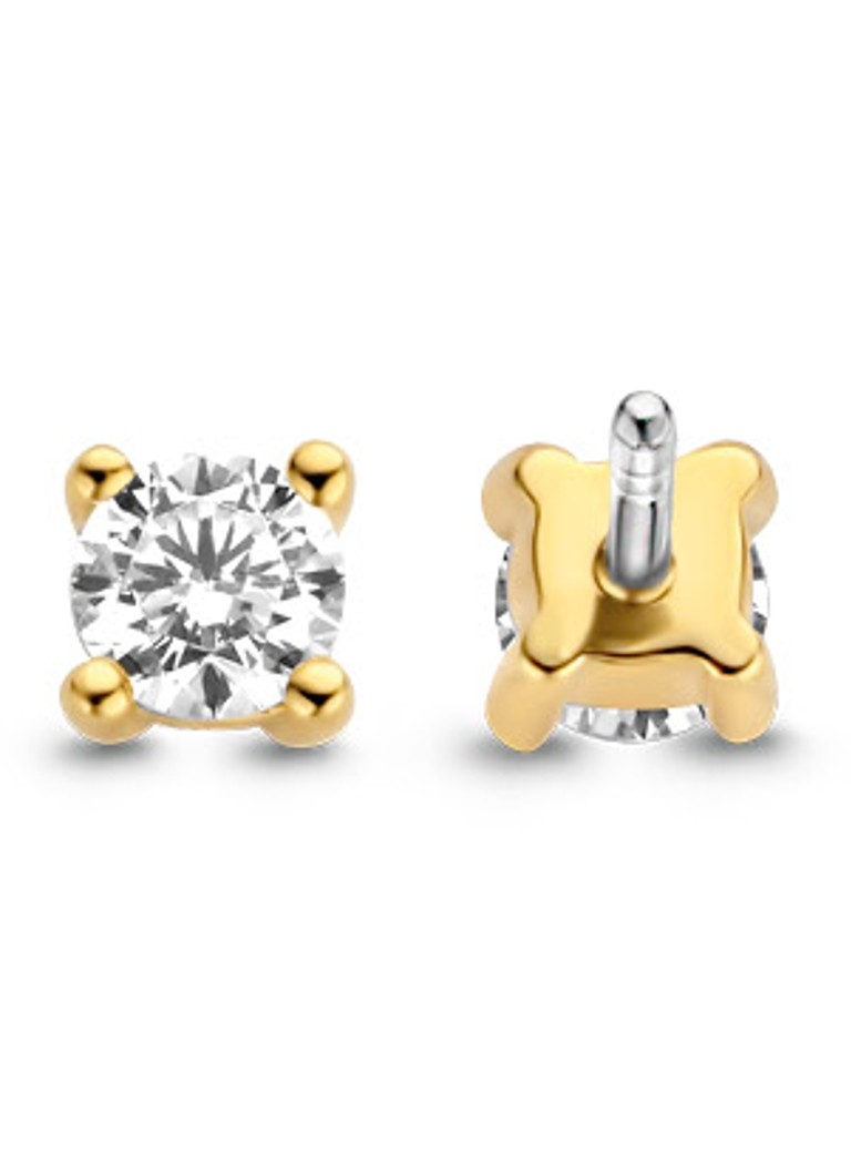 TI SENTO - Milano Gold-plated Stud Earrings 7836ZY