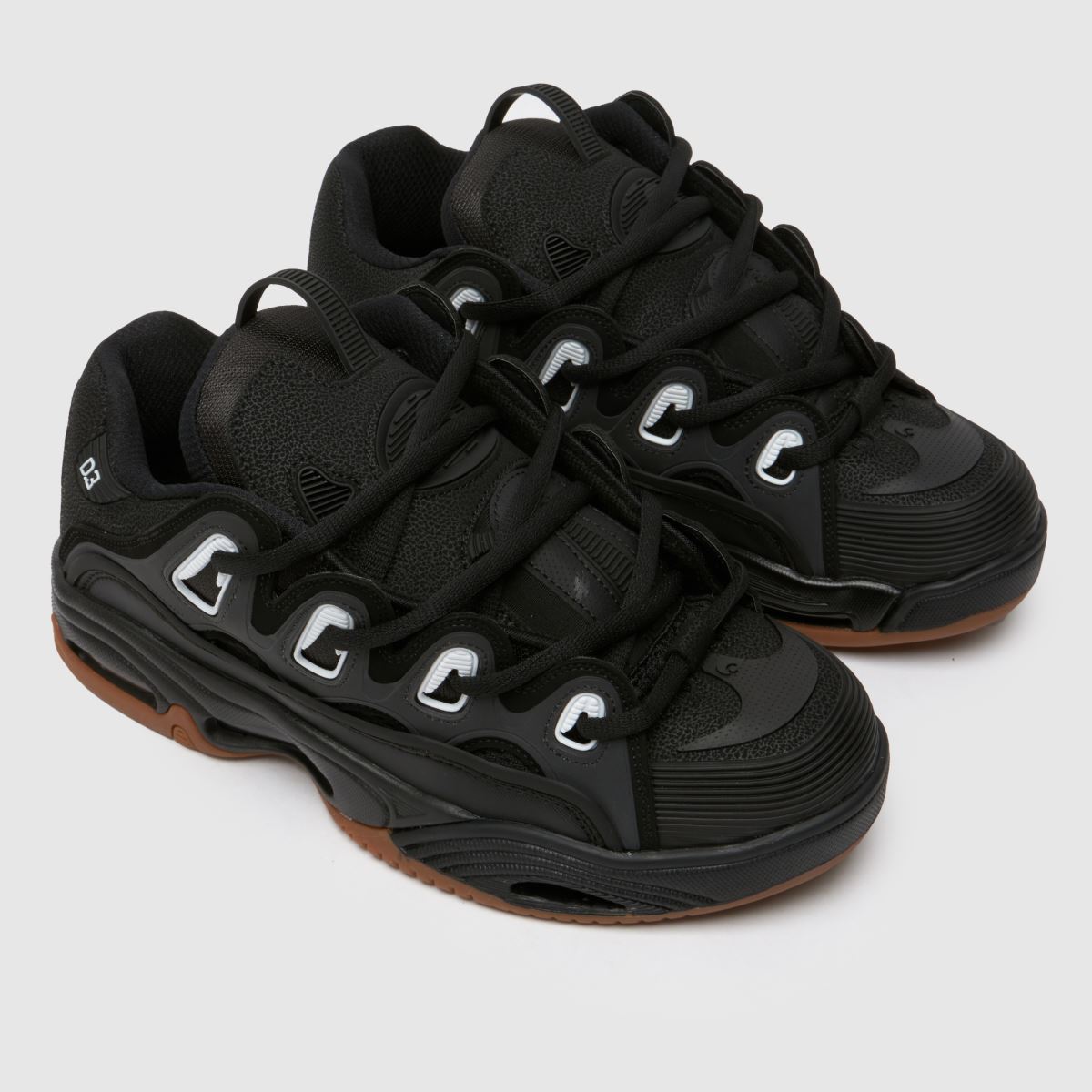 OSIRIS d3 2001 – Svarta, flerfärgade sneakers