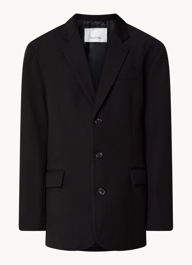 Frankie Shop Gelso overdimensjonert blazer med klafflommer