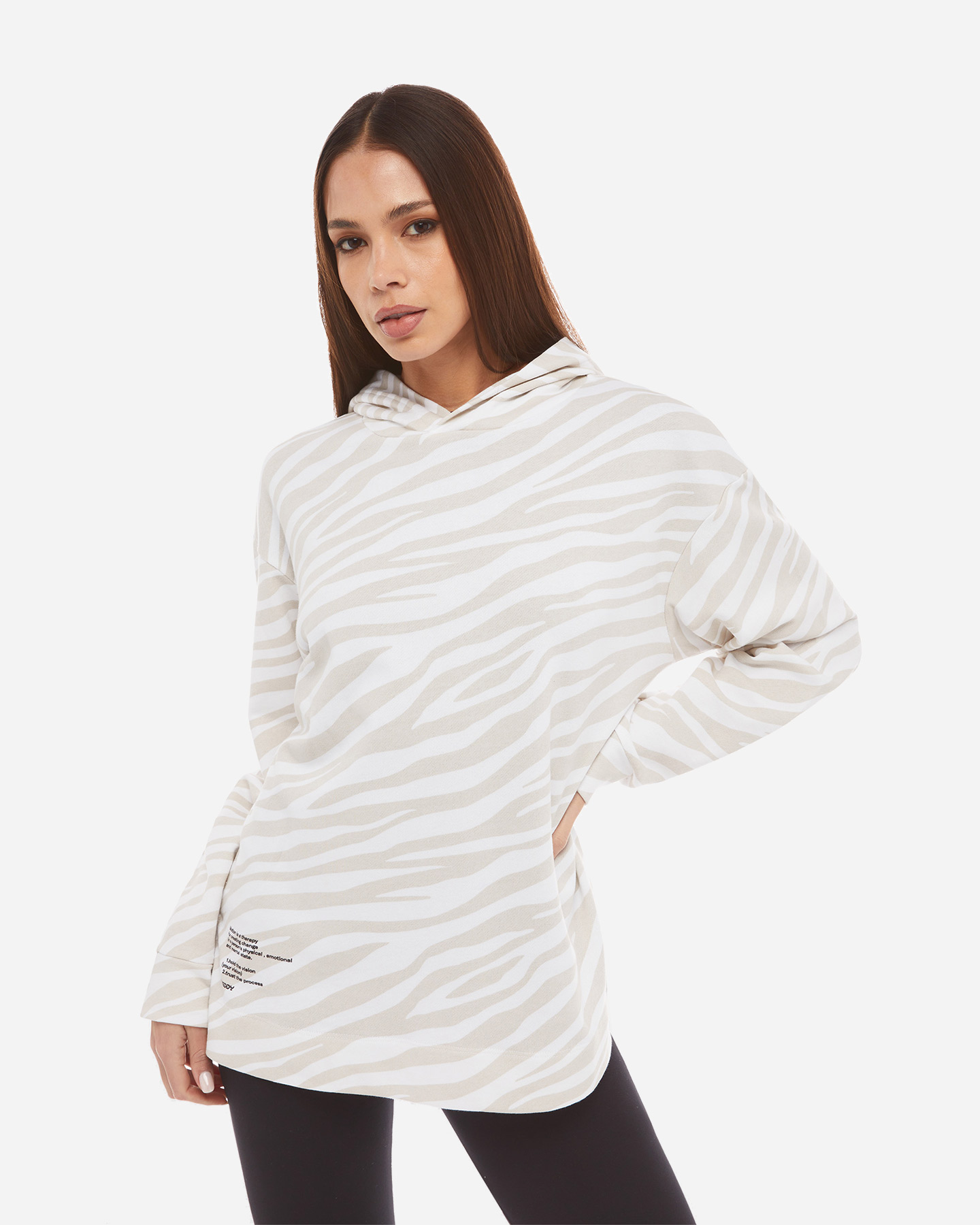 Felpa Freddy Zebra W S4WMCS7C-ANI85W-