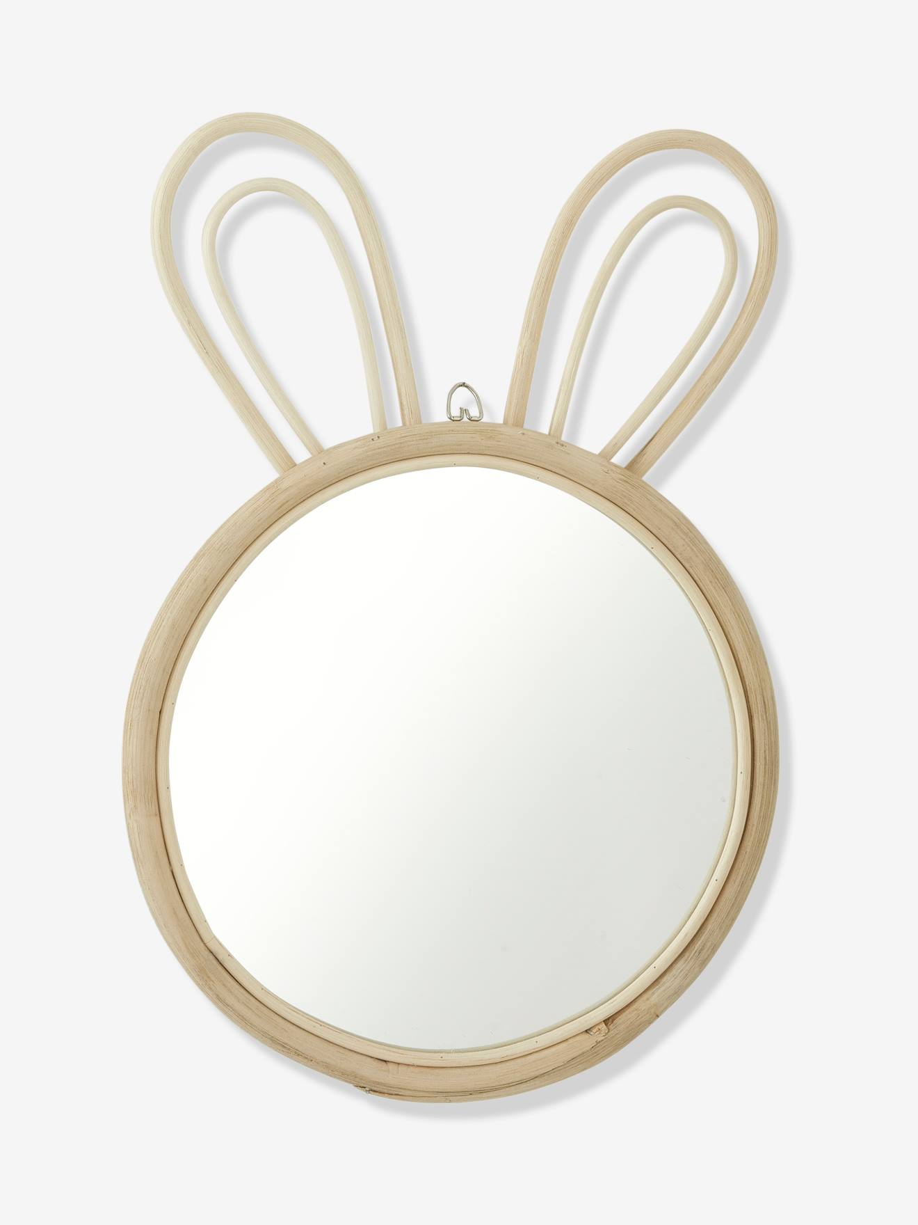 Miroir rotin Lapin rotin