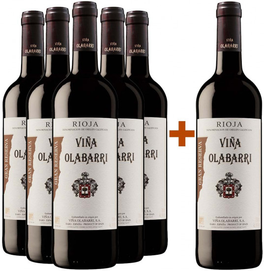 5+1 Paket Viña Olabarri Gran Reserva Rioja DOCa - Bodegas Olabarri