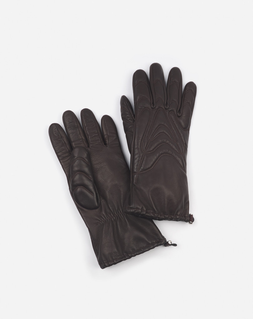 GANTS MEDLEY EN CUIR MATELASSE