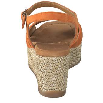 Unisa Plateau Sandale Clementine in orange