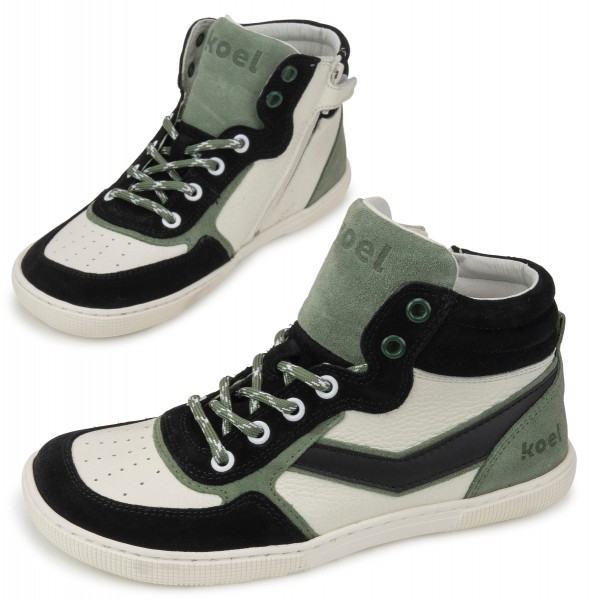 Koel bare ~ Danish MidCut Sneaker ~ Green