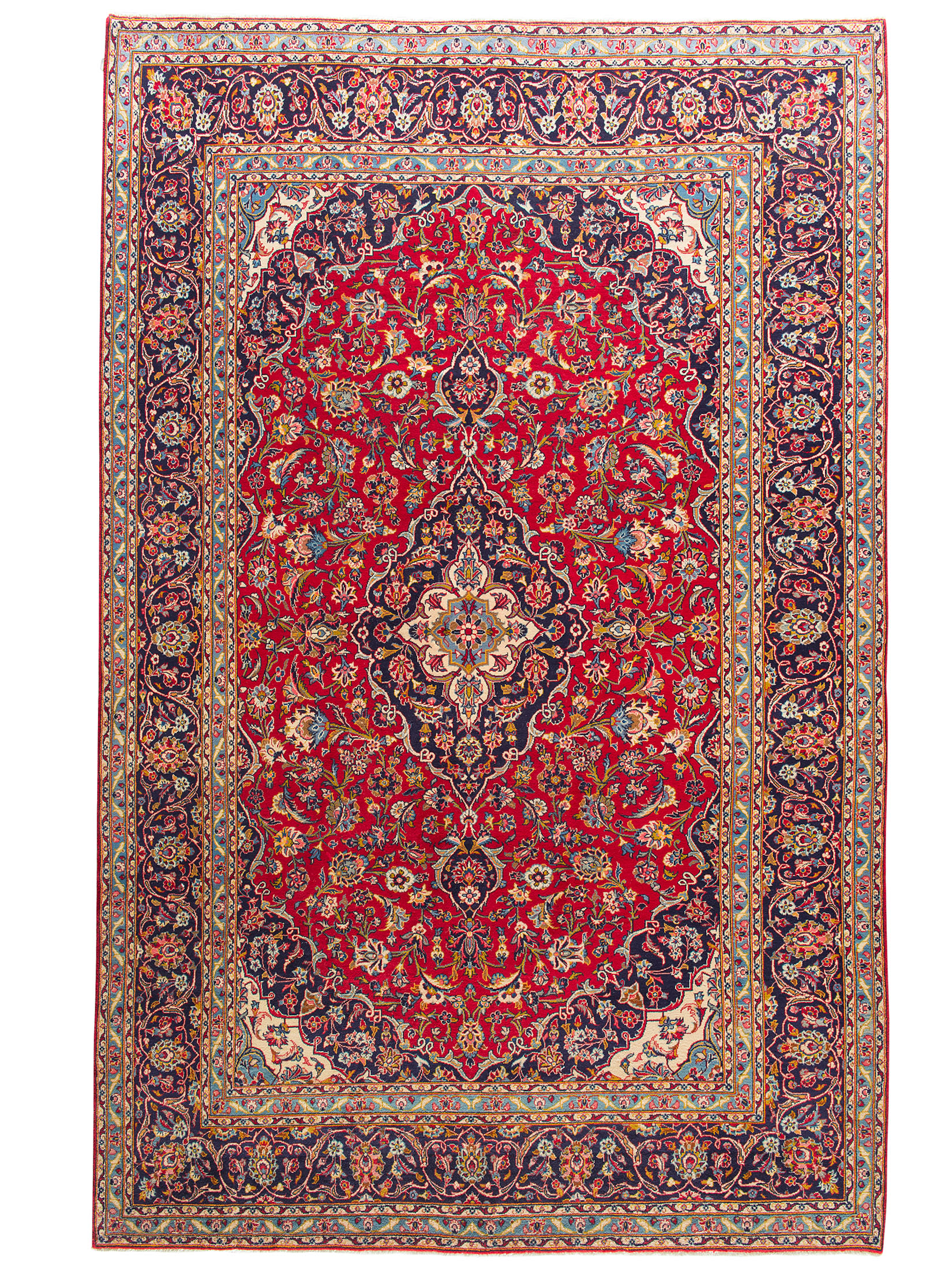 Keshan ca. 245 x 382 cm, Unikat / Einzelstück