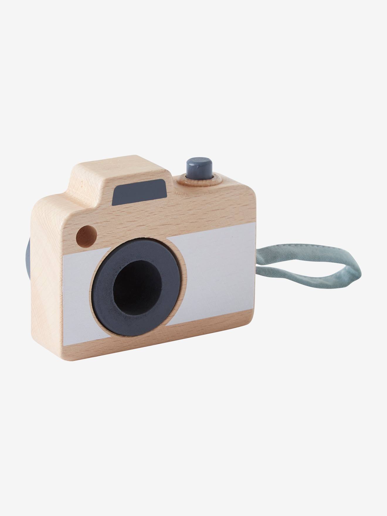 Appareil photo en bois FSC® blanc