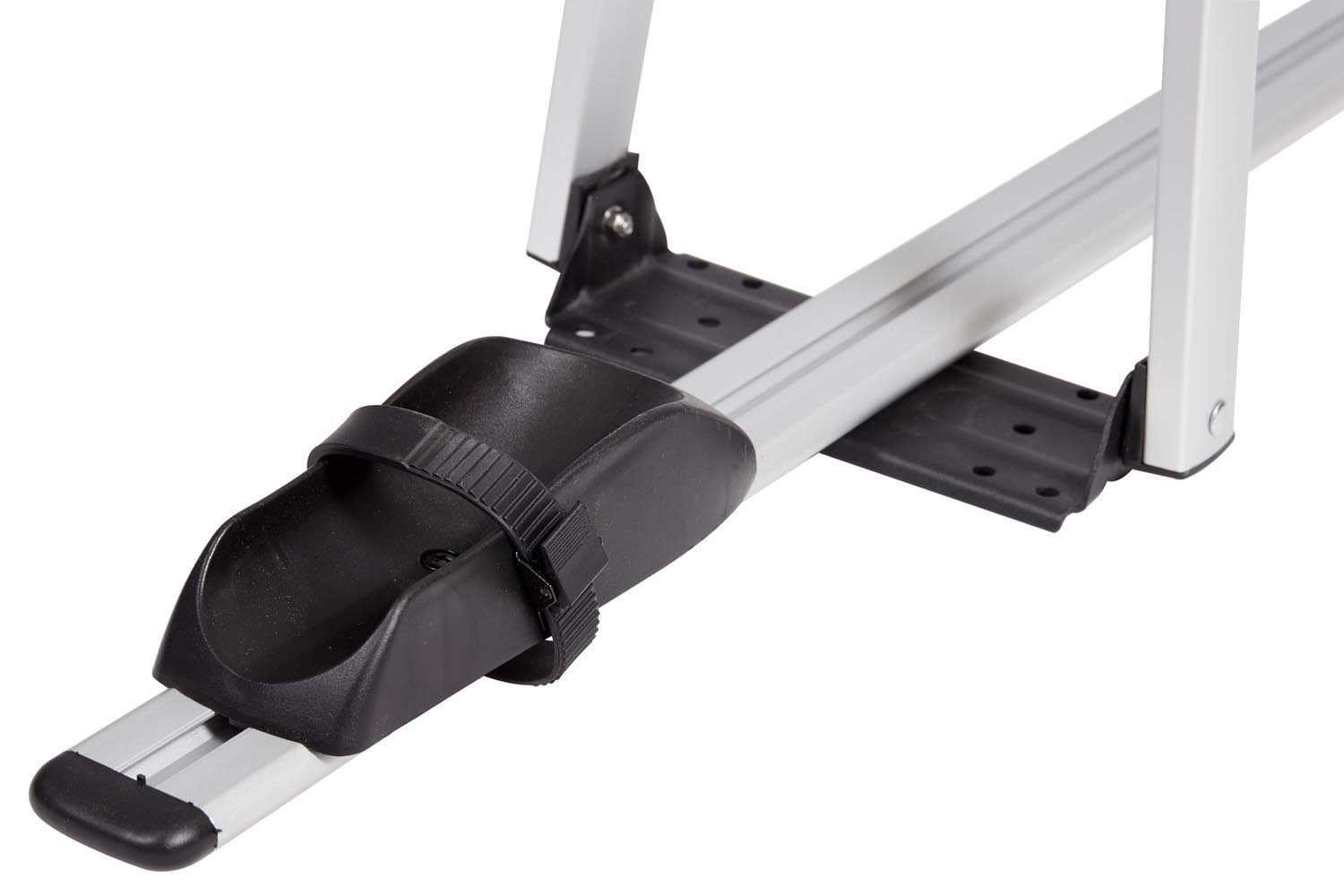 VDP Dachträger (1x abschließbarer Fahrradträger aus Aluminium), 1x VDP Fahrradträger ALU Premium Fahrradhalter Fahrrad Dachträger abschließbar