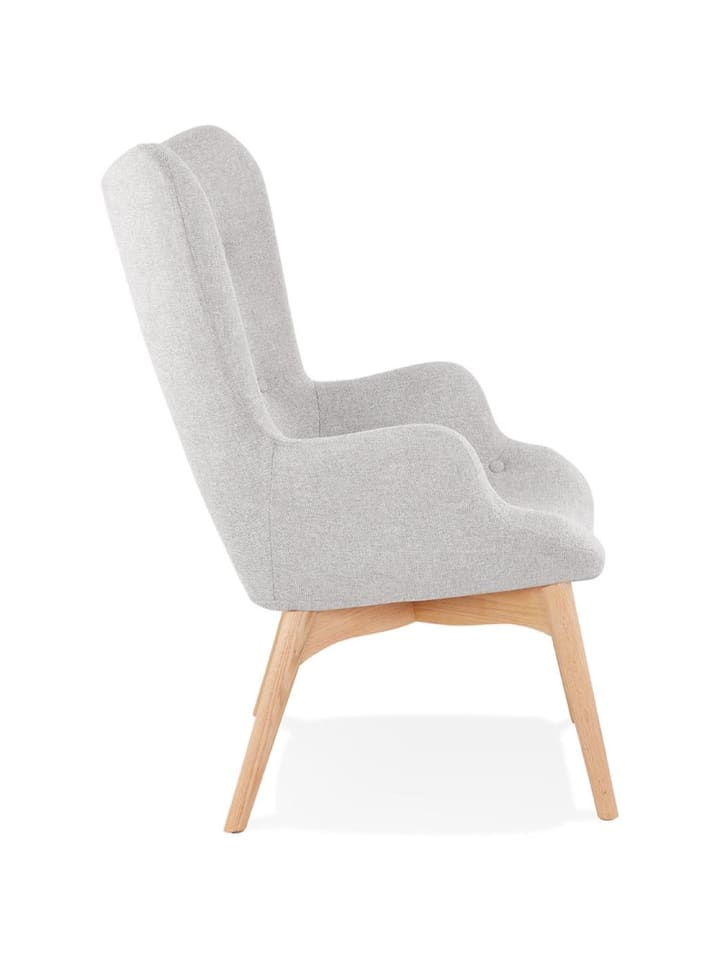 KADIMA DESIGN Loungesessel Stoffpolsterung, Hochlehner, Flügelstuhl Textil, Sessel günstig kaufen onesize