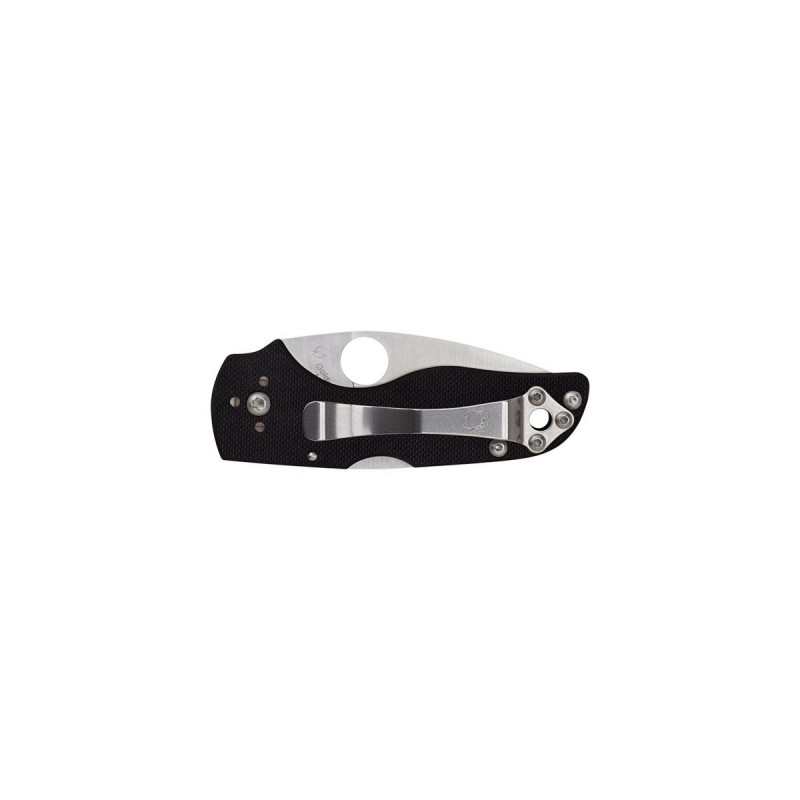 Spyderco lil 'native Mitte Rückenschloss g10 Plan c230mbgp, Militärmesser