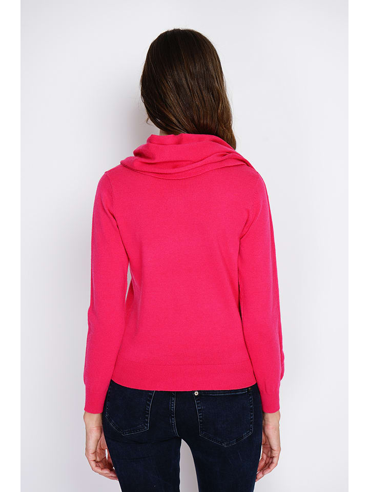 William de Faye Pullover in Pink günstig kaufen