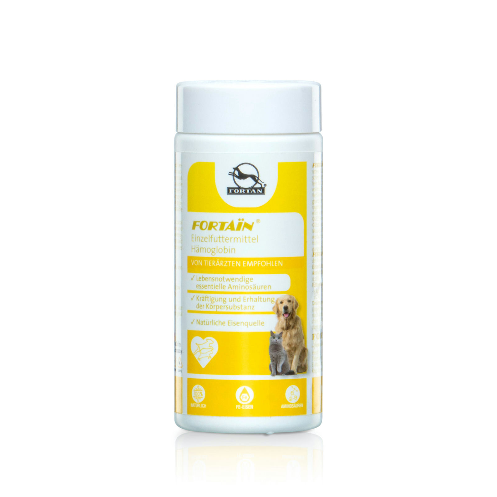 Fortan Ergänzungsfutter & Aufzucht Fortan Fortain Pulver Eisenquelle 80 g