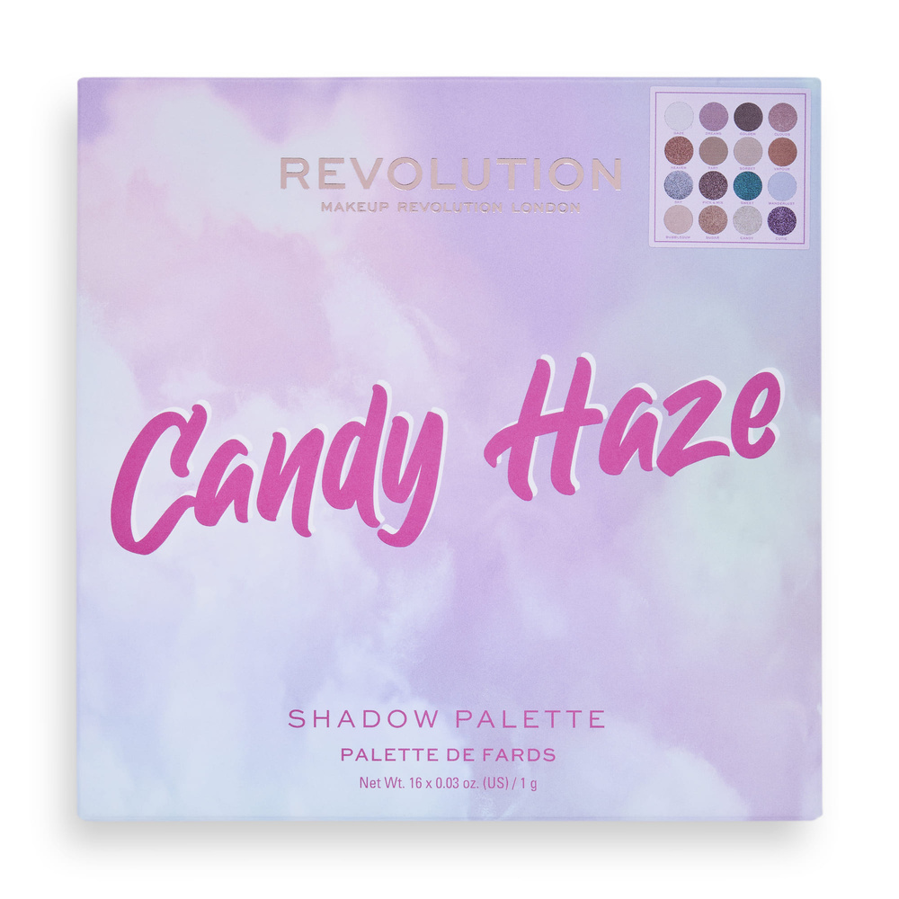 Revolution Revolution Candy Haze Cloud Gazer Shadow Palette Fard à paupières