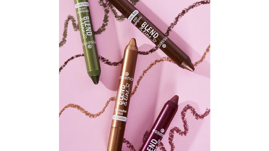 essence Eyeshadow Stick Blend & Line 04 - full of beans