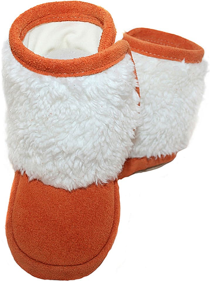 Hobea Winter-Krabbelschuhe in Orange günstig kaufen 20/21