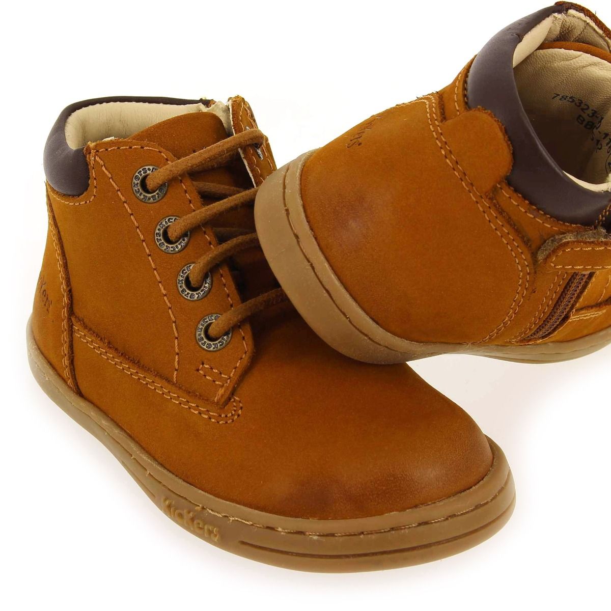 Kickers  TACKLAND  - Camel Marron