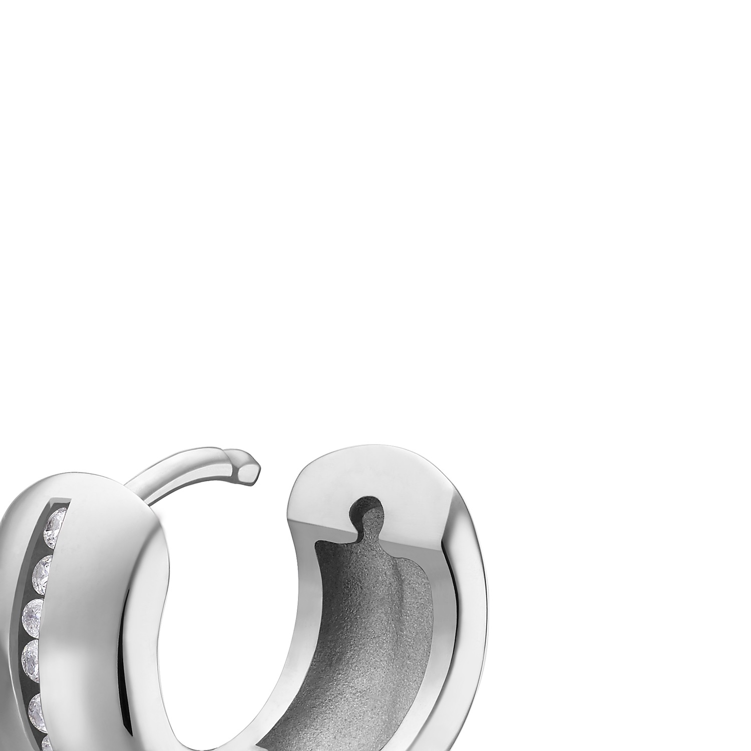 Orecchini Heideman Lines color argento lucido