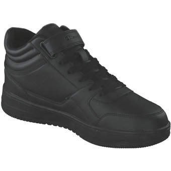 Champion Rebound Vintage Mid Sneaker in schwarz