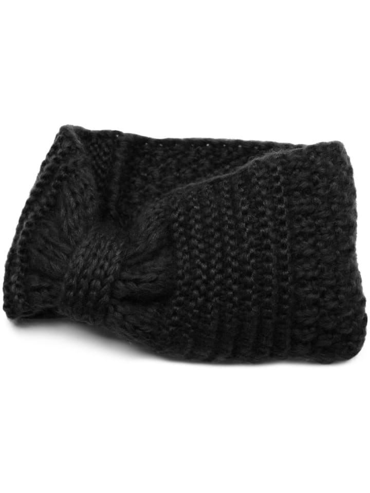 styleBREAKER Strick Stirnband in Schwarz günstig kaufen onesize
