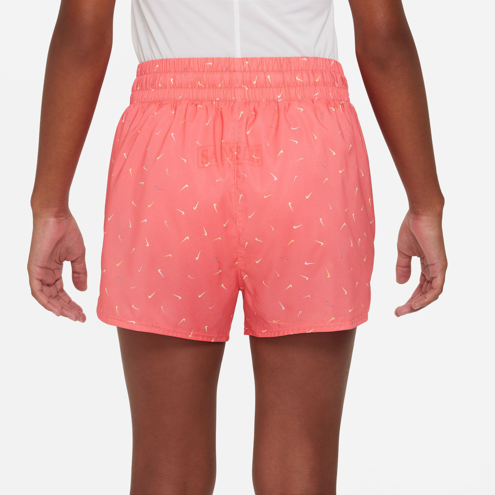 Dri-Fit Big Kids High Waisted Woven Shorts Mädchen - Koralle