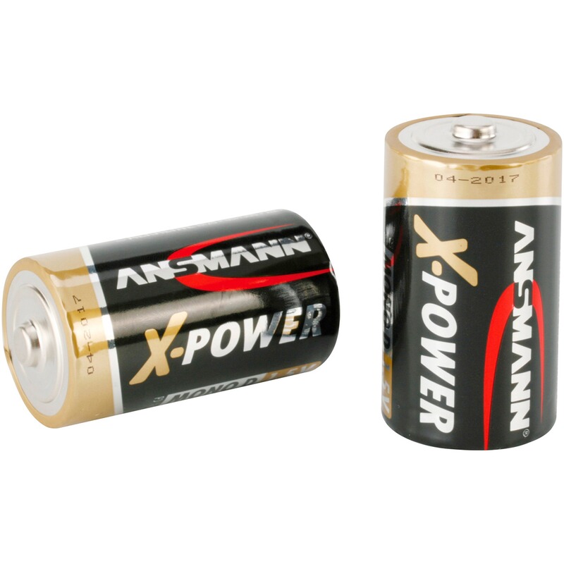 Ansmann Batterie Alkaline X-Power Mono (D-Cell) 2er-Pack