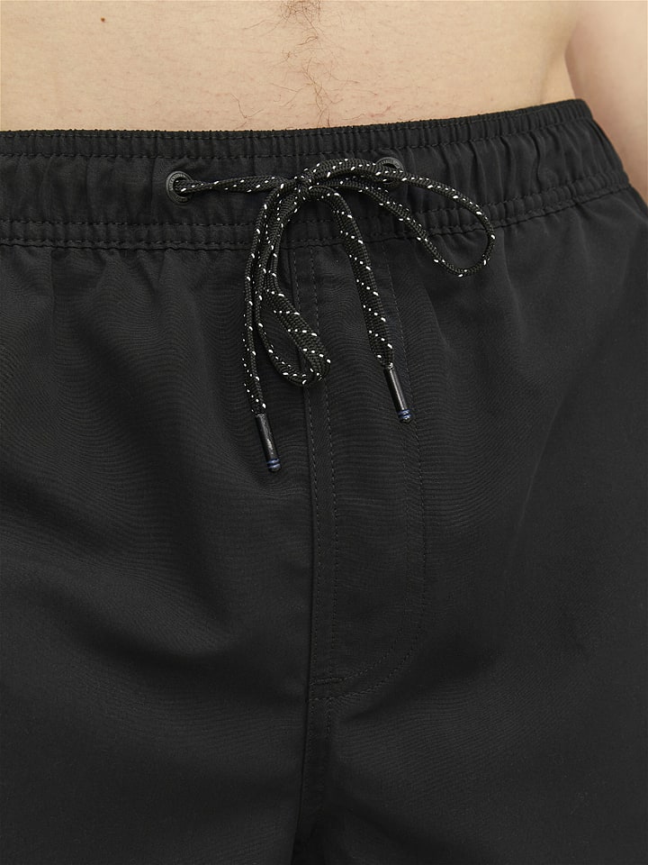 Jack & Jones Badeshorts in Schwarz günstig kaufen