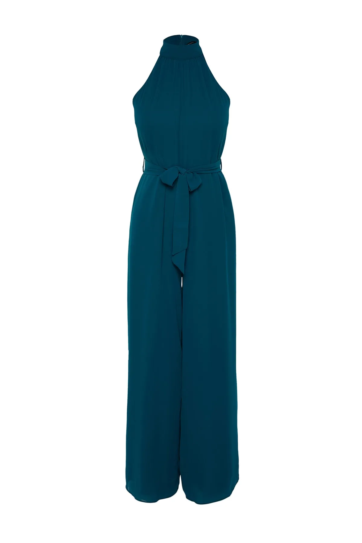 Trendyol Collection  Gewebter Overall aus Öl-Chiffon TWOSS23TU00093