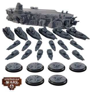 Dystopian Wars: Ice Maiden Battlefleet Set (EN)