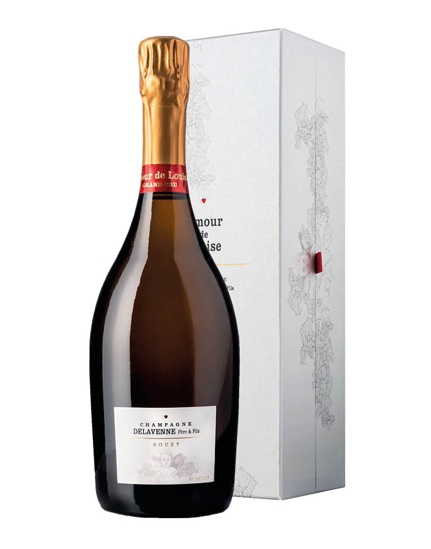 Champagne AOC Grand Cru Bouzy Brut Amour de Louise Delavenne 0,75 ℓ, En Étui