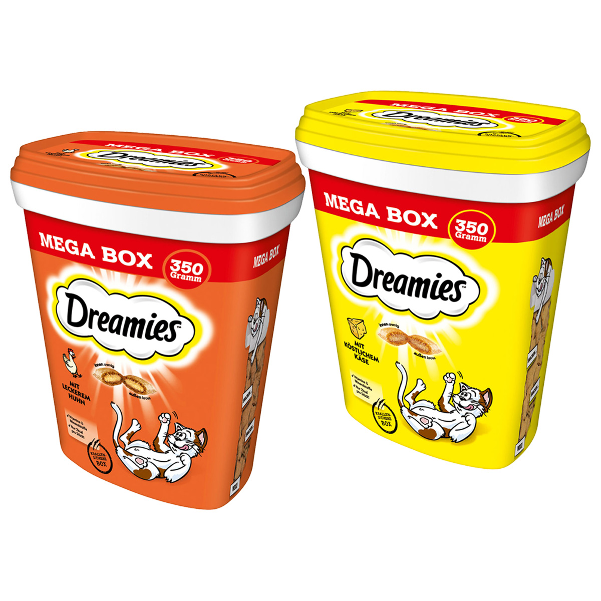 Dreamies Tub 2x350g Sparpaket günstig kaufen