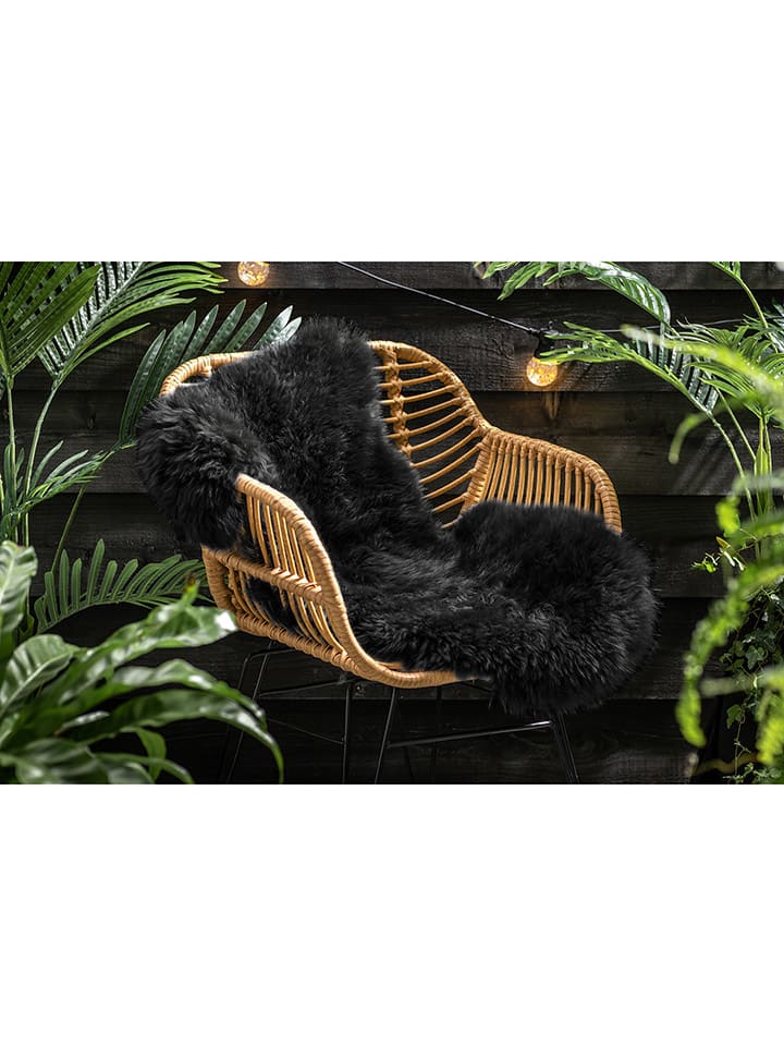 Lifa Living Schaffell in Schwarz - (L)100 x (B)70 cm günstig kaufen onesize