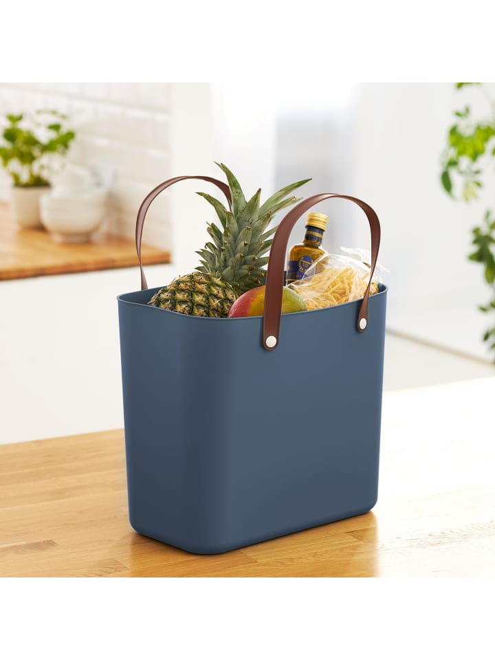 Rotho Albula 2er-Set Einkaufskörbe Taschen 25l in Horizontblau günstig kaufen onesize