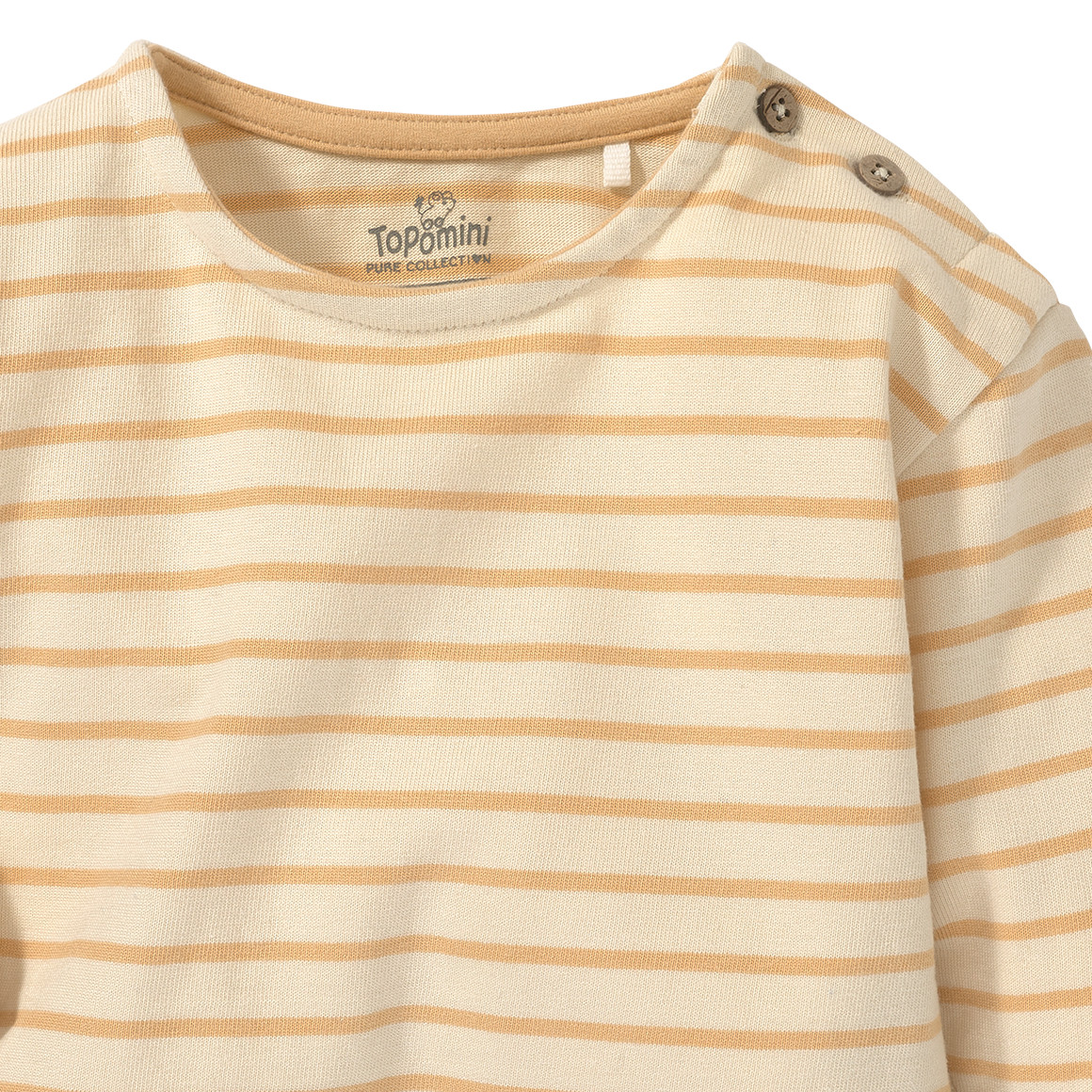 Newborn Langarmshirt aus Bio-Baumwolle