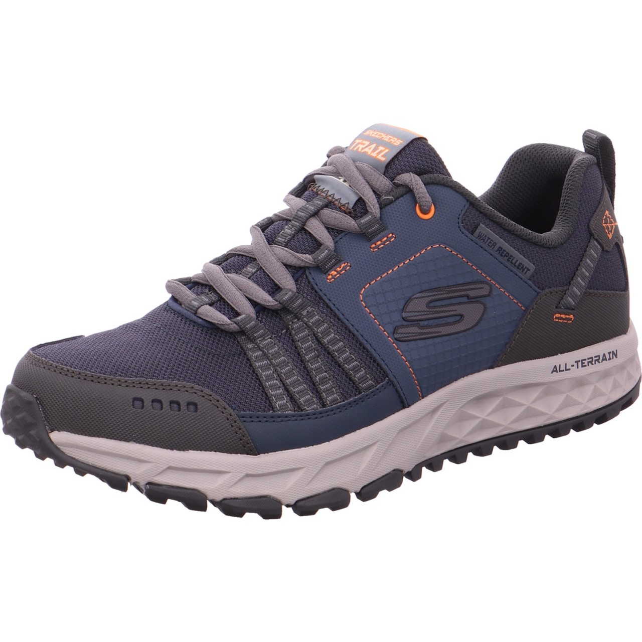 SKECHERS Freizeit Schnürer blau