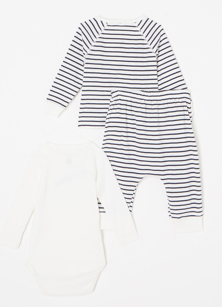 Petit Bateau Ensemble bērnu uzvalks 3-daļ