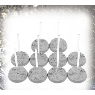 32mm Tomb World Flying Bases (10)