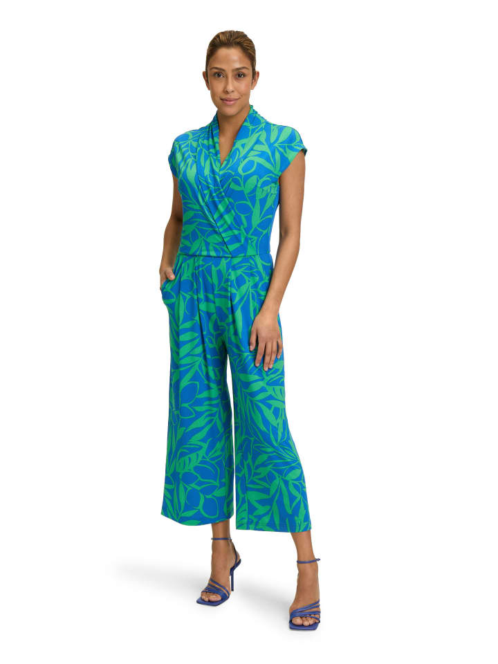 Betty Barclay Jumpsuit mit Eingrifftaschen in Green/Blue günstig kaufen