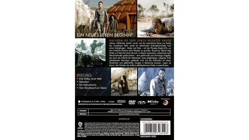 Raised By Wolves - Staffel 1  [3 DVDs]