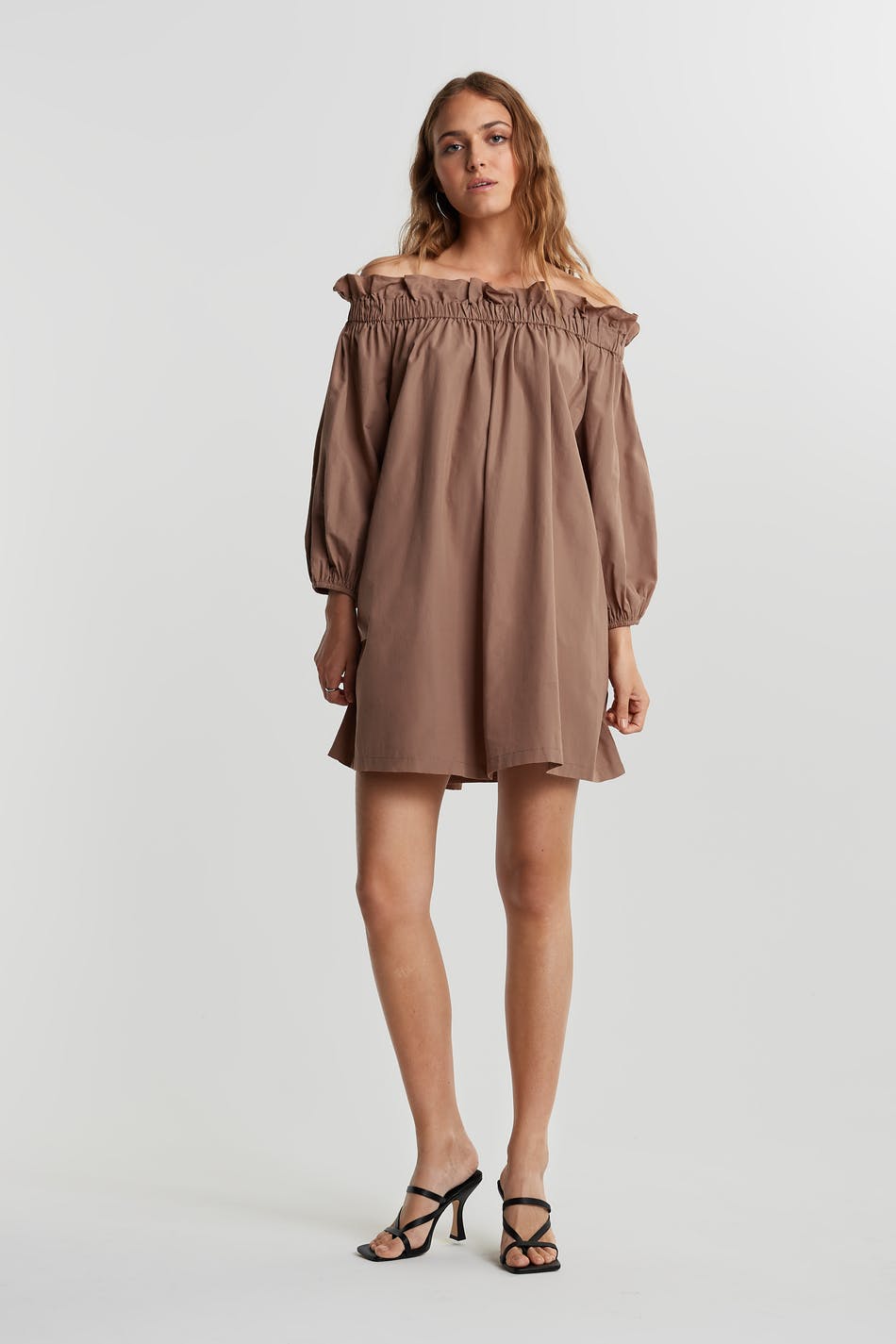 Kamila off shoulder tunic