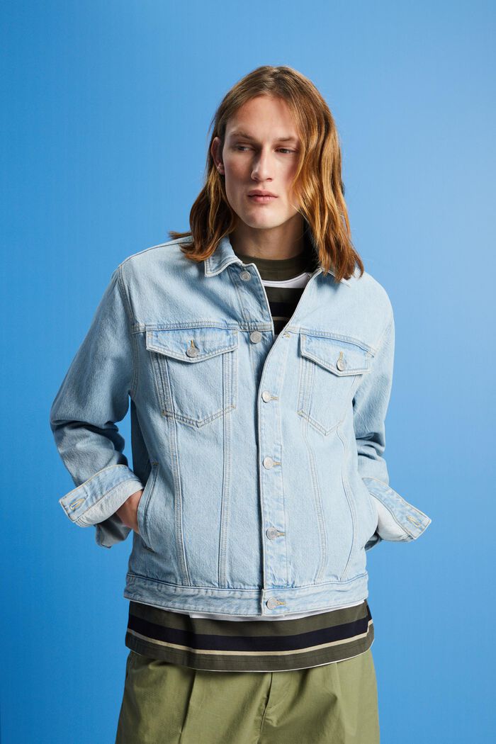 Jeansjacke aus nachhaltiger Baumwolle