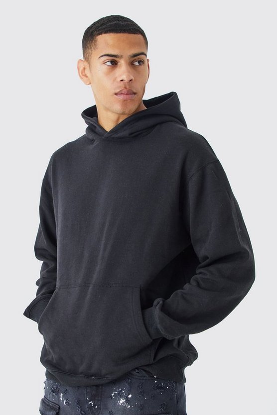 Oversize Hoodie mit Engel-Print
