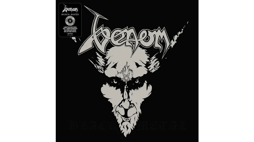 Black Metal (40th Anniversary Edition) Ltd.Silver/Black Splatter VL