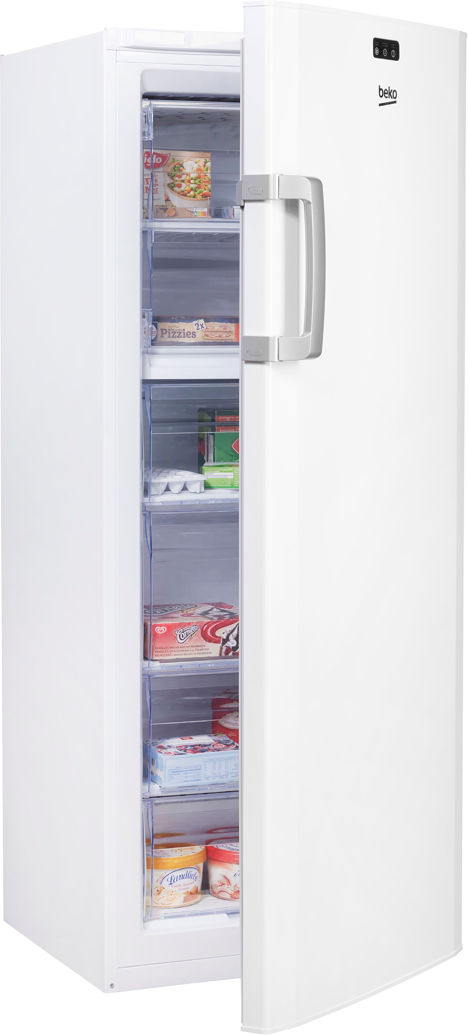 BEKO Gefrierschrank FS124340N, 153,5 cm hoch, 59,5 cm breit