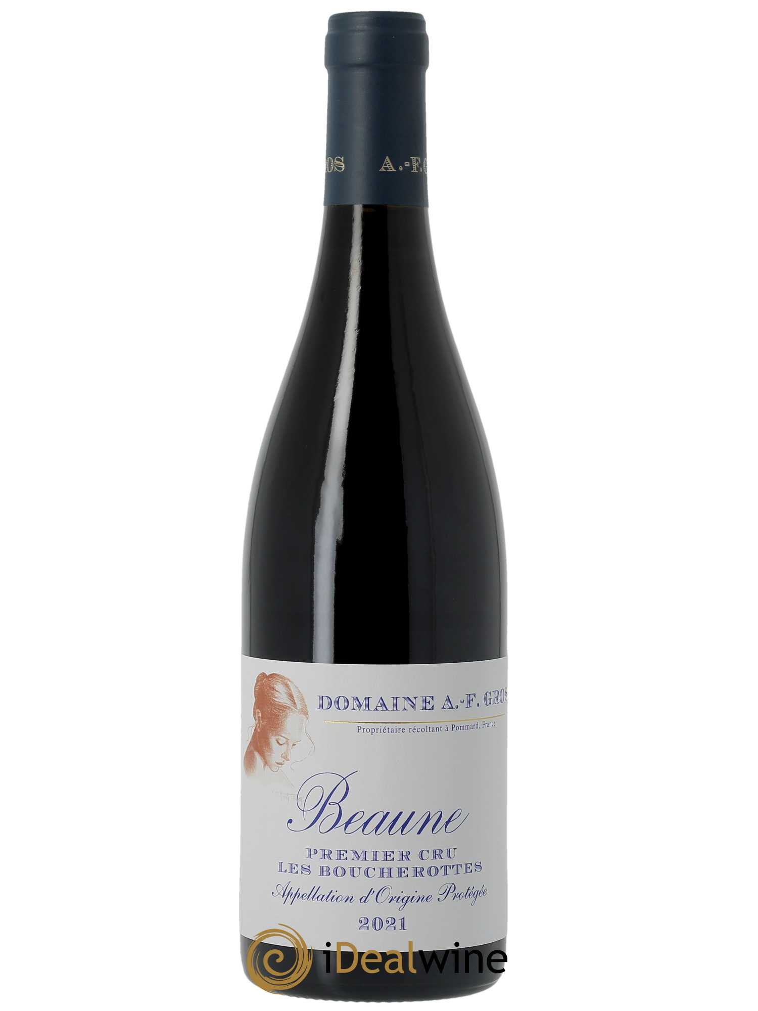Beaune 1er Cru Les Boucherottes A.-F. Gros  2021 - Lot de 1 Bouteille