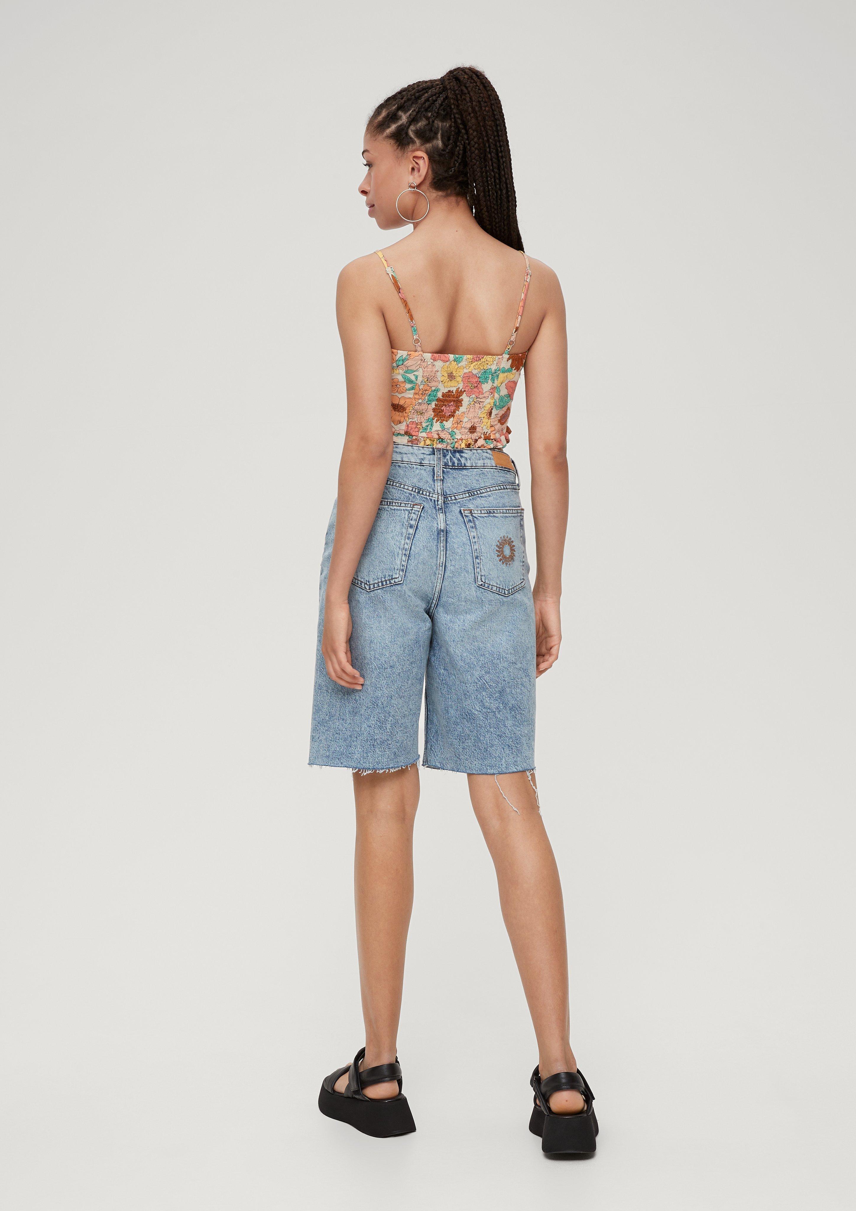 Crop Bluse aus Baumwolle  2130810-08A0