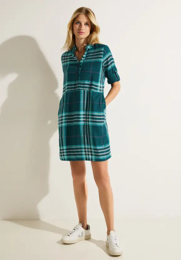 CECIL Karo Hemdblusenkleid