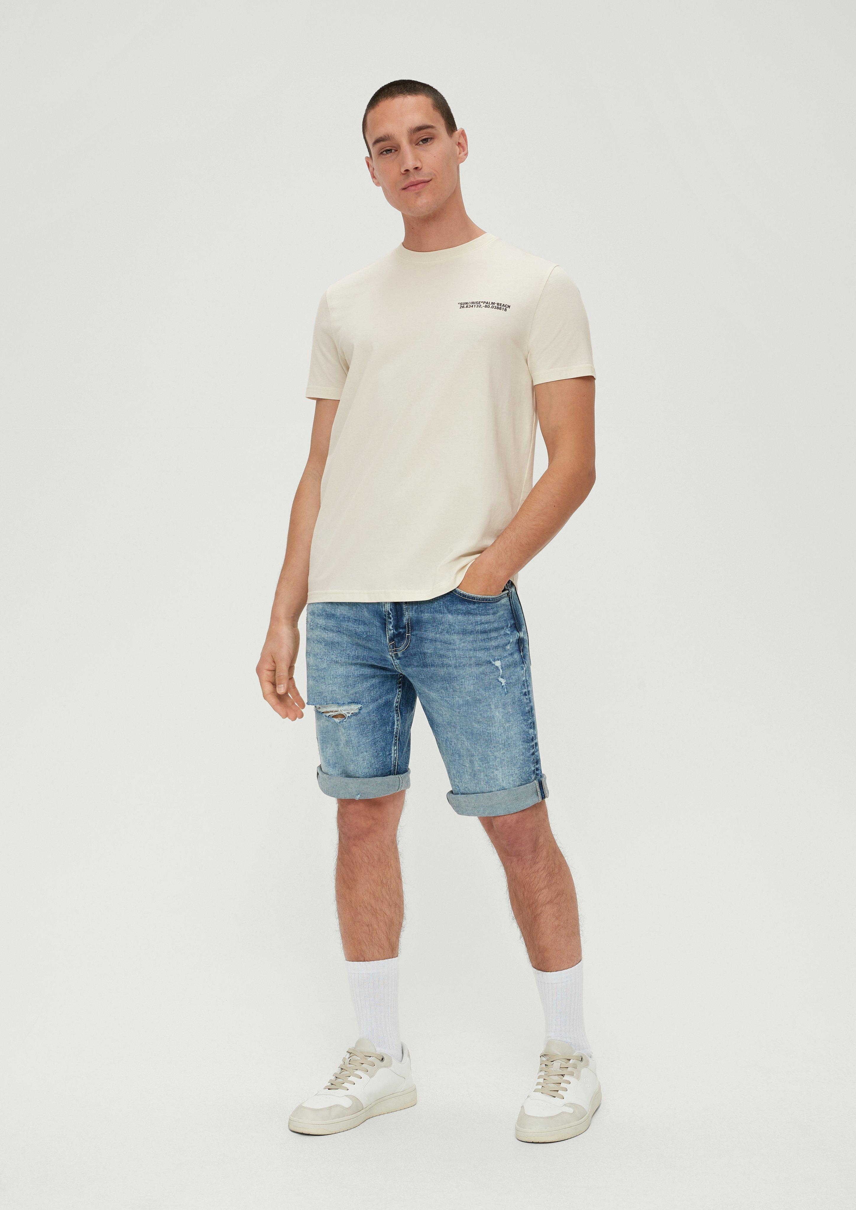 Baumwollshirt mit Grafik-Print  2130601-80D0