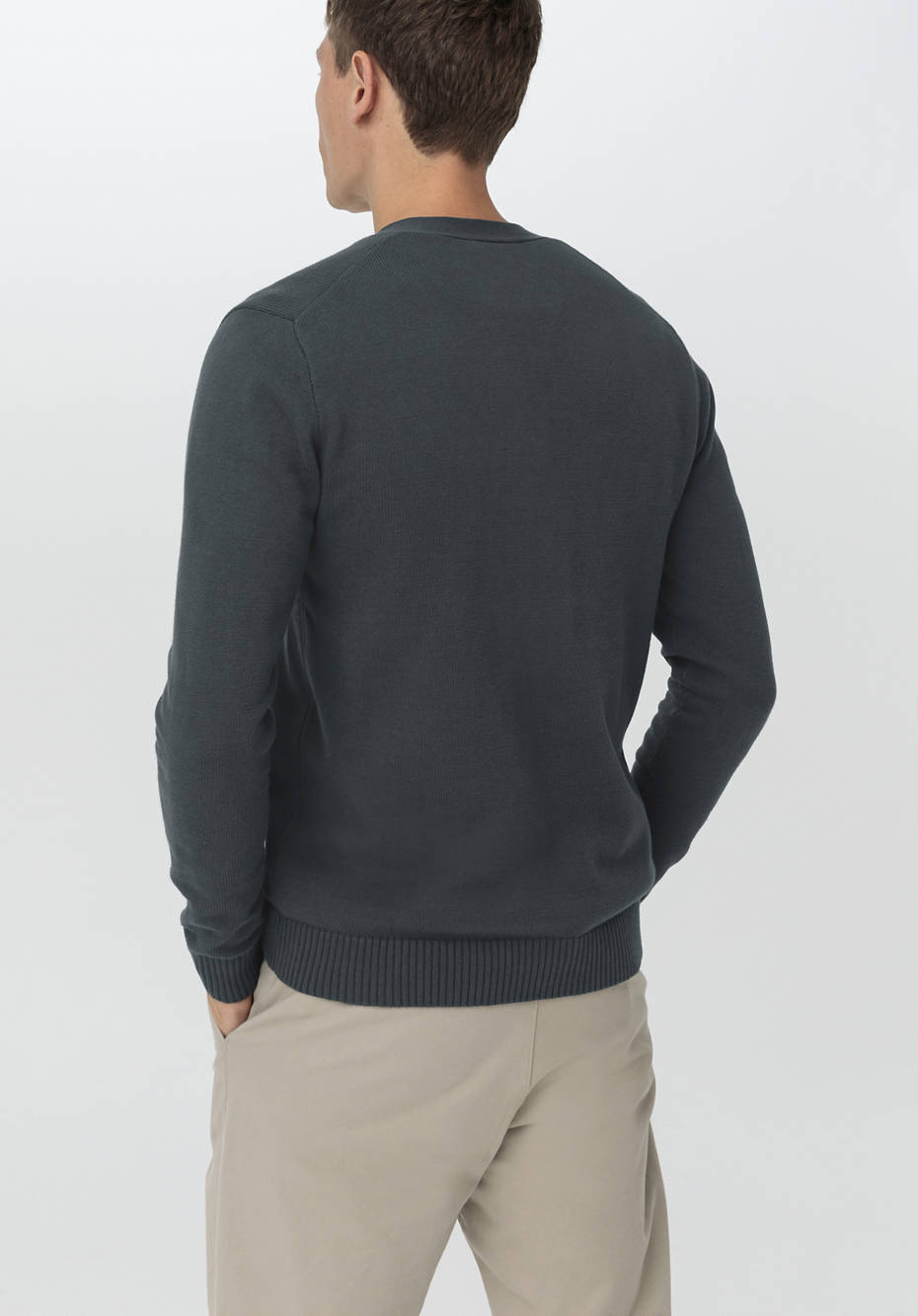 Cardigan aus reiner Bio-Baumwolle