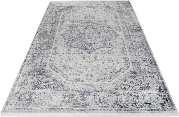 Teppich SoHo Touch, Wecon home, rechteckig, Höhe: 7 mm, Hoch-Tief-Struktur, Wohnzimmer